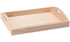 Servier-Tabletts, Holz