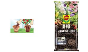 Universal-Blumenerde, torffrei