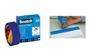 3M Scotch Siegelbandrolle, 35 mm x 33 m, blau