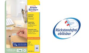 AVERY Zweckform Stick+Lift Sichtreiter-Etiketten, wei?