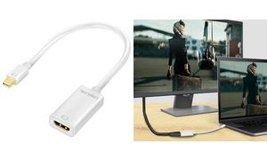 LogiLink Adapter, Mini DisplayPort Stecker- HDMI Kupplung