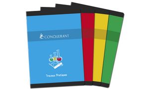 CONQUERANT SEPT Cahier de travaux pratiques, 240 x 320 mm