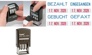 Stempelautomaten, mit Datum