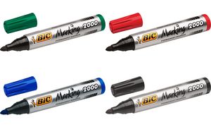 BIC Permanent-Marker Marking 2000 Ecolutions, blau