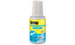 UHU Korrekturflssigkeit Correction Fluid, wei, 20 ml