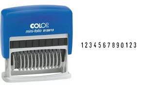 COLOP Ziffernstempel Mini Dater S120/13, 13-stellig