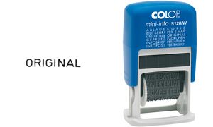 COLOP Wortbandstempel Mini Dater S120/W