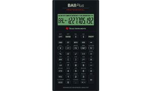 TEXAS INSTRUMENTS Finanzrechner TI-BA II Plus professionell