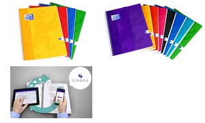 Oxford Spiralheft, DIN A4, Seys, 50 Blatt