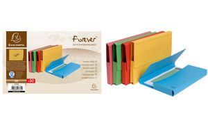 EXACOMPTA Dokumententasche FOREVER, DIN A4, farbig sortiert