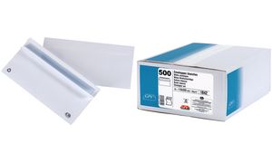 GPV Briefumschlge, DL, 110 x 220 mm, wei, mit Fenster