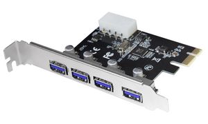 LogiLink USB 3.0 PCI-Express Karte, 4 Port, 5 GBit/Sek.