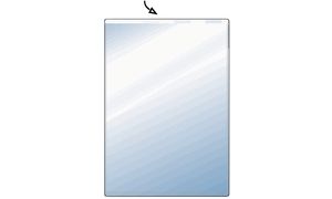 Ausweishllen, 1-fach, PVC