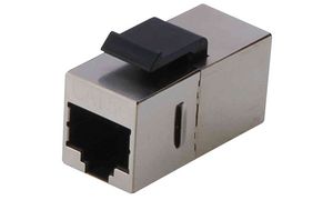 DIGITUS Modular Adapter Kat.6A, geschirmt, 2 x RJ45 Kupplung