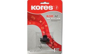 Kores Farbrolle fr Epson IR 40 T, schwarz/rot