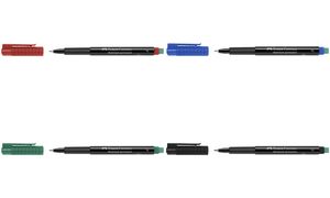 FABER-CASTELL Permanent-Marker MULTIMARK F, schwarz