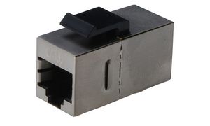 DIGITUS Modular Adapter Kat.6e, geschirmt, 2 x RJ45 Kupplung