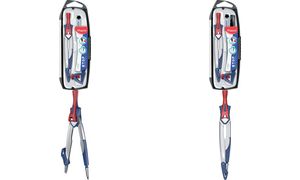 Maped Zirkelkasten Stop System, 3-teilig, blau