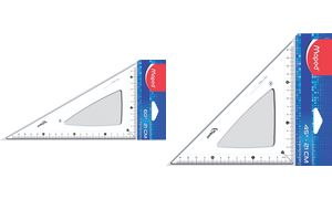 Maped Zeichendreieck Cristal 60 Grad, Kathetenlnge: 210 mm
