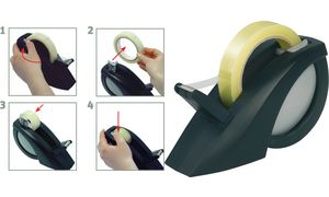 Maped Tischabroller Expert Compact Pro Green, schwarz/grau