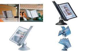 DURABLE Display-System SHERPA MOTION, Komplett-Set, graphit