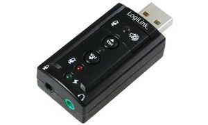LogiLink USB 2.0 Audioadapter, 7.1 Soundeffekt