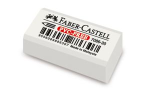 FABER-CASTELL Kunststoff-Radierer 7086-30