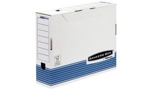 Fellowes BANKERS BOX SYSTEM Archiv-Schachtel, blau,(B)100 mm