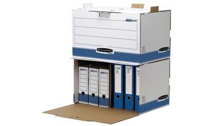 Fellowes BANKERS BOX SYSTEM Archiv-Container, blau