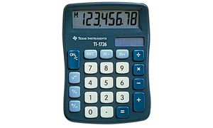 TEXAS INSTRUMENTS Tischrechner TI-1726, Solarbetrieb