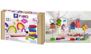 FIMO SOFT Modelliermasse-Set Basic, ofenhrtend