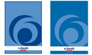 herlitz Arbeitsblock x.book DIN A4, 50 Blatt, liniert