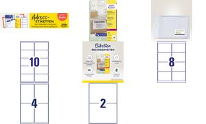 AVERY Zweckform Wetterfeste Versand-Etiketten, 99,1 x 57 mm