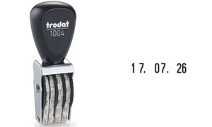 trodat Datumstempel 1004, Abdruckgre: 3 x 12 mm
