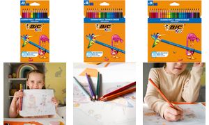 BIC KIDS Buntstifte Tropicolors, 24er Kartonetui