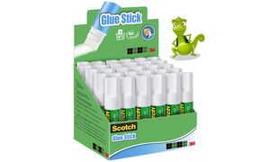 3M Scotch Standard-Klebestift, 8 g, Thekendisplay