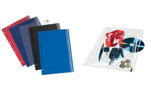 herlitz Reiverschlusstasche, PVC, farbig sortiert