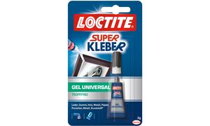 LOCTITE Superkleber Gel, 3 g Tube, auf Blisterkarte