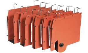 l'oblique Hngemappe TUB, Bodenbreite: 30 mm, orange