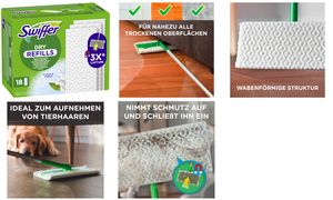 Swiffer Trocken-Bodenwischtcher - Nachfllpackung