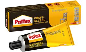 Pattex Kraftkleber Transparent, lösemittelhaltig, 50 g Tube