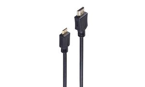 shiverpeaks BASIC-S HDMI Kabel, A-Stecker - C-Stecker, 1,0 m