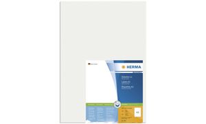 HERMA Universal-Etiketten PREMIUM, 297 x 420 mm, wei?