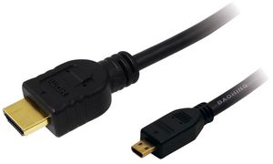 LogiLink HDMI Kabel, A-Stecker - D-Stecker Micro, 1,0 m