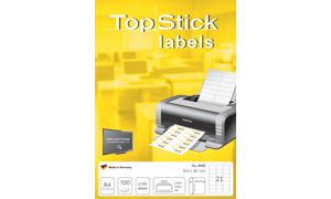 TOP STICK Universal-Etiketten, 52,5 x 29,7 mm, 100 Blatt