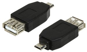 LogiLink USB 2.0 Adapter, Micro USB Stecker - USB Kupplung