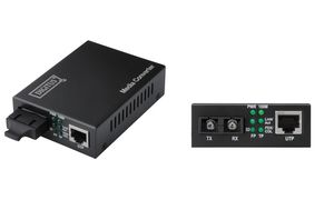 DIGITUS Fast Ethernet Medienkonverter, RJ45/SC, Multimode
