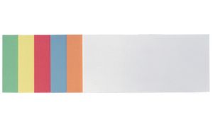 FRANKEN Moderationskarte, Rechteck, 205 x 95 mm, rot