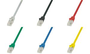 LogiLink Patchkabel, Kat. 5e, U/UTP, 1,0 m, grau