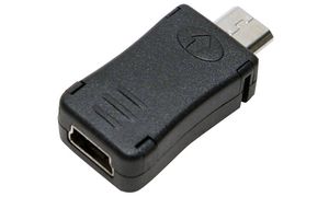 LogiLink USB 2.0 Adapter, Micro USB Stecker - Mini USB